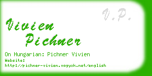 vivien pichner business card